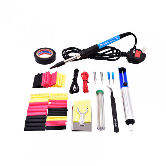Basic Soldering Kit for Electronics (230 V, Plug Type: UK)
