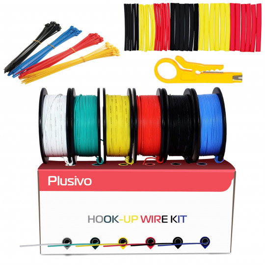 30awg Hook Up Wire Kit 6 Diffe