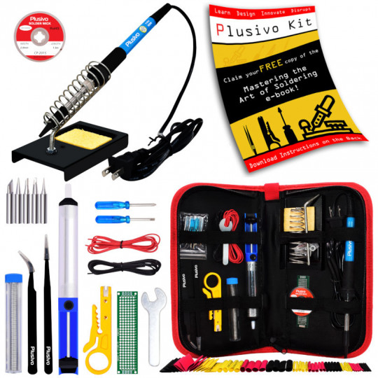 Soldering Kit For Electronics (110 V, Plug Type: US)