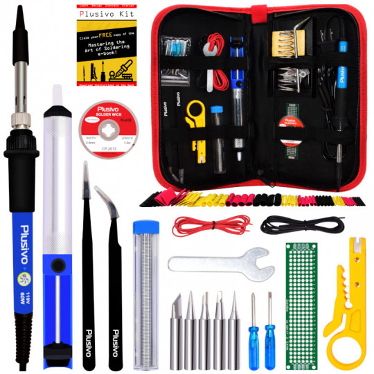 Soldering Kit For Electronics (Plug Type: US)