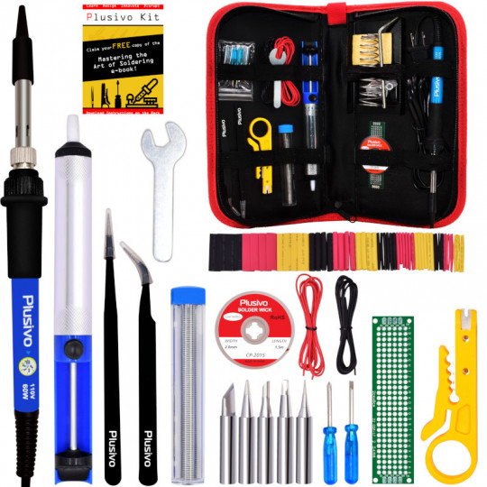 Soldering Kit For Electronics (Plug Type: US)