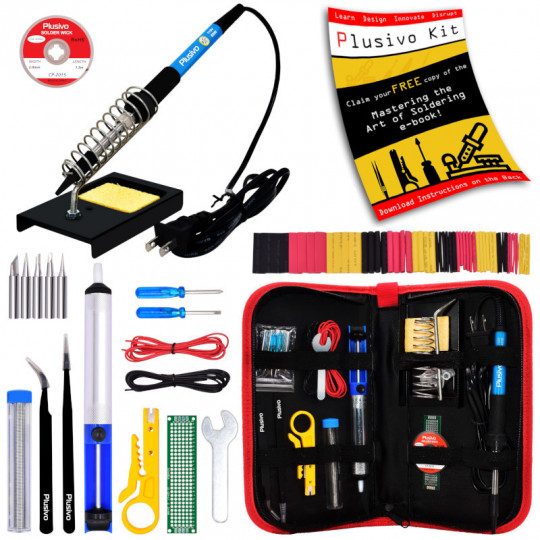 Soldering Kit For Electronics (Plug Type: US)