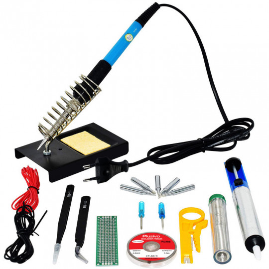 Soldering Kit For Electronics (Plug Type: EU)