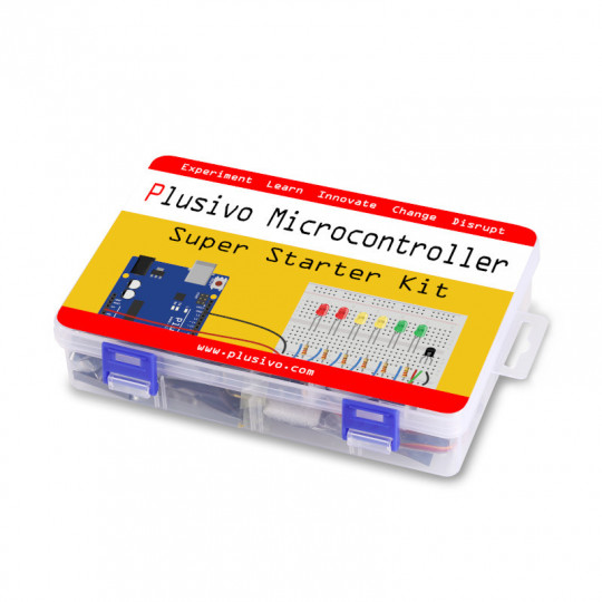 Plusivo Microcontroller Super Starter Kit (196 Pcs)